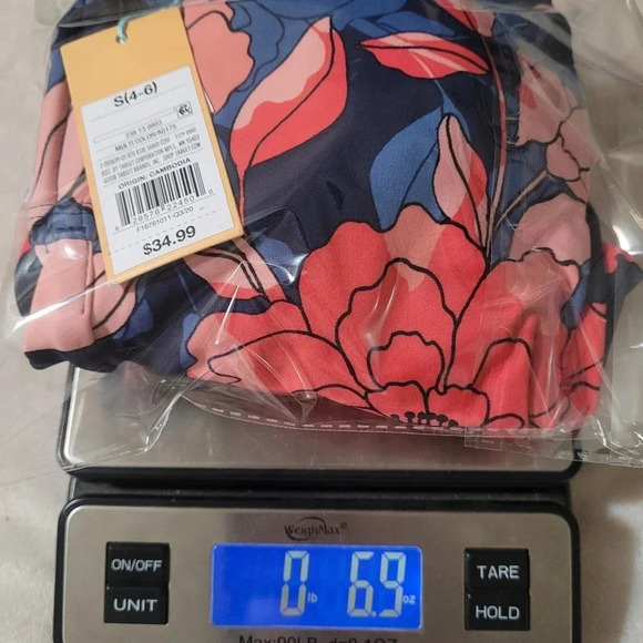 NWT Kona Sol Strapless Floral One Piece Swim Suit - Picture 12 of 15